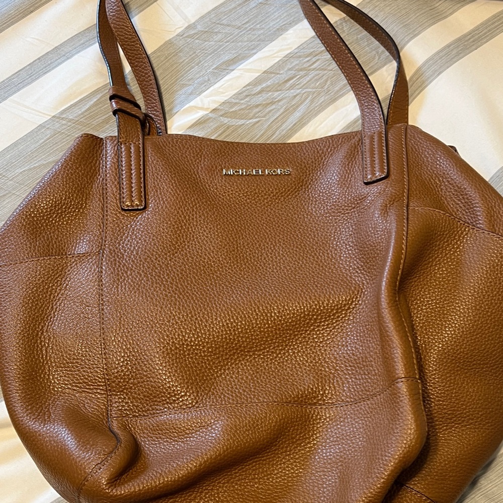 Michael Kors Tan Leather Tote